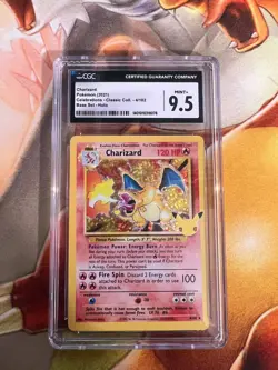 Charizard 4/102 Celebrations Collections English CGC Graded 9.5 Pokemon TCG - Image 1