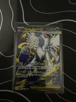 Mega Absol EX Full Art Ultra Rare 161/132 Pokemon Mega Evolution - Image 1