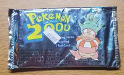 Pokemon the Movie 2000 Topps Pack New Factory Sealed Slowking - Image 1