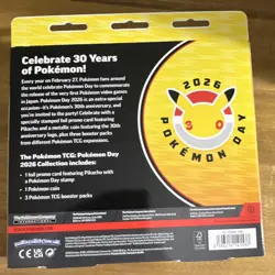 Pokemon Day 2026 Collection Box Pikachu Promo Booster Limited Edition 2026 - Image 2