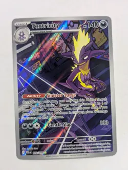Toxtricity 103/094 Me02: Phantasmal Flames Holo Pokemon TCG NM - Image 1