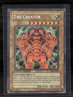 Yu-Gi-Oh! The Creator Elemental Energy Secret Rare • EEN-ENSE2 Limited - Image 1