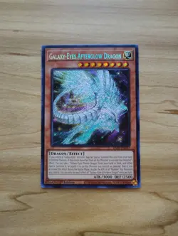 Yu-Gi-Oh - Galaxy Eyes Afterglow Dragon - RA01-EN017 - Secret Rare - Image 1