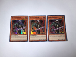 Yugioh | 3x | Dark Grepher | DASA | 1st Edition | Super Rare | Near Mint (NM) - Image 1