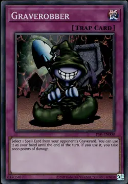 Graverobber 25th Anniversary Super Rare PSV-EN008 Yu-Gi-Oh! - Image 1