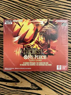 One Piece The Best Vol 2 English Premium Booster Box SEALED (PRB-02) - Image 1