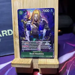 OP07-029 Basil Hawkins SR Alt Art 500 Years into the Future One Piece TCG Eng - Image 2