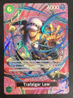 One Piece TCG- OP15 - Trafalgar Law (SP) OP13-031 - English NM Foil - Image 1