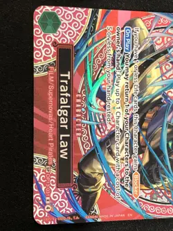 One Piece TCG- OP15 - Trafalgar Law (SP) OP13-031 - English NM Foil - Image 3