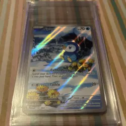 Pokemon - Piplup - 098/094 - ME Phantasmal Flames - Illustration Rare Pack fresh - Image 1
