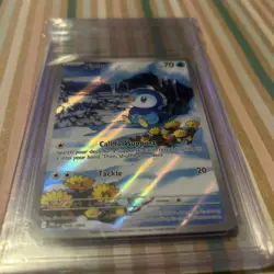 Pokemon - Piplup - 098/094 - ME Phantasmal Flames - Illustration Rare Pack fresh - Image 3