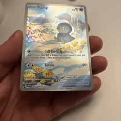 Pokemon Piplup 098/094 Me02: Phantasmal Flames Holo Pack Fresh NM - Image 2