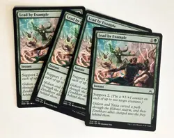 Lead by Example (4) NM Oath of the Gatewatch MTG Magic the Gathering - Image 1