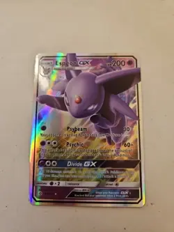Espeon GX 61/149 – Sun & Moon Ultra Rare Holo – LP – Pokemon - Image 1