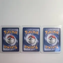 Pokemon First Partners IR Bulbasaur Charmander Squirtle Lot 3 connect Art Card - Image 2