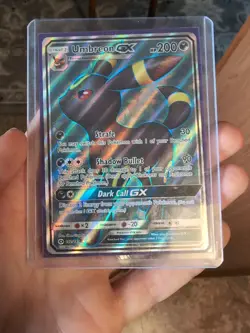 Umbreon GX - 142/149 - Full Art Ultra Rare - Sun & Moon Base Set - Pokemon Card - Image 1