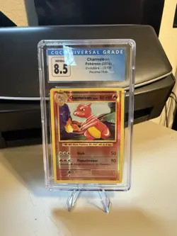 CGC 8.5 NM/Mint+ Charmeleon 10/108 Evolutions REVERSE HOLO RARE Pokemon Card - Image 1