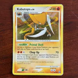 Kabutops 6/100 Holo Rare Majestic Dawn Pokemon Card DMG - Image 1