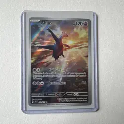 Pokemon TCG Latios Rare Holo Card 203/191 SV08 Surging Sparks NM - Image 3