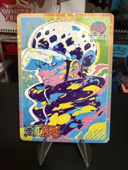 One Piece Trafalgar Law Custom Holo Non-Tcg Collectible Card - Image 1
