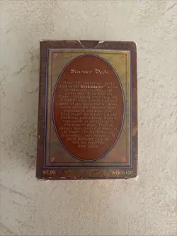 1994 Magic The Gathering Deckmaster Revised - Writing On Box, Cards Very Good - Image 2