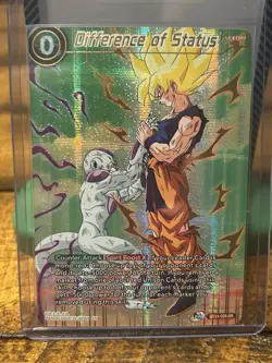 Dragon Ball Super Card Game Difference of Status BT14-029 Alt Art Foil NM - Image 1