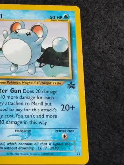 Marill - 29 - Pokemon Wizards Black Star Promo Card - Image 3
