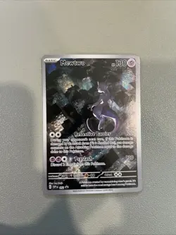 Pokemon Card TCG - Mewtwo SVP 052 Black Star Promo Scarlet & Violet 151 Promo - Image 1