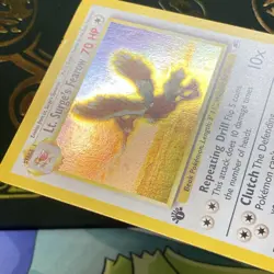 LT. SURGE'S FEAROW Pokemon Card WOTC 1st Edition Gym Heroes 7/132 HOLO MP - Image 5
