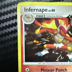 Infernape Holo Rare Diamond and Pearl Pokemon Card 5/130 HP - Image 2