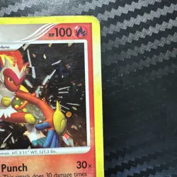 Infernape Holo Rare Diamond and Pearl Pokemon Card 5/130 HP - Image 3