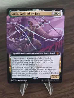 MTG Calix, Guided by Fate (Extended Art) March of the Machine: The Aftermath Reg - Image 1