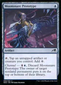 Moonsnare Prototype C Kamigawa: Neon Dynasty 69 NM - Image 1