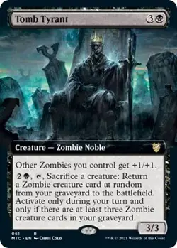 Tomb Tyrant (Extended Art) - 61 / English / Near Mint MTG - Image 1