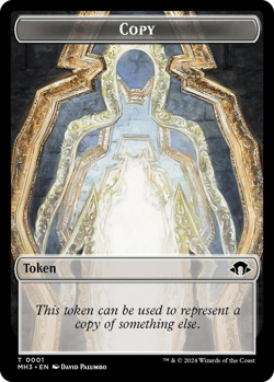MTG Magic 1x Eldrazi Angel Token FOIL/Copy Token (M/NM) Com. Modern Horizons 3 - Image 2