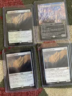 Crystal Barricade Foundations 4x Lot W/2 Foils - Image 2