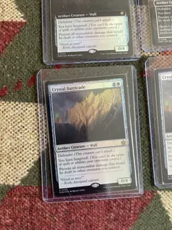 Crystal Barricade Foundations 4x Lot W/2 Foils - Image 3