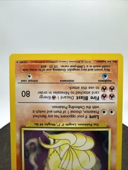 Pokemon TCG Ninetales 12/102 Base Set Holo Rare Vintage WOTC - Image 3