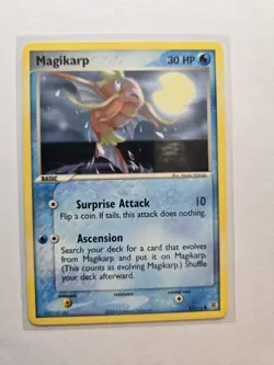 Pokemon Magikarp EX FireRed & LeafGreen Card 67/112 Regular 2004 Vintage AA61 - Image 1