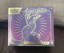 Nintendo Pokemon TCG Scarlet & Violet Elite Trainer Box - 9 Packs SEALED - Image 1