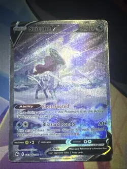 Suicune V 2023 Full Art #GG38 Galarian Gallery Crown Zenith Pokemon English NM - Image 1