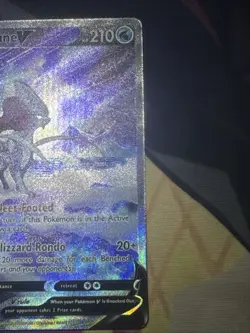 Suicune V 2023 Full Art #GG38 Galarian Gallery Crown Zenith Pokemon English NM - Image 2