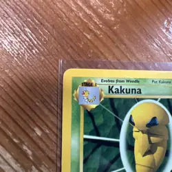 Pokemon TCG Kakuna Base Set 33/102 Regular Unlimited Uncommon MP - Image 3