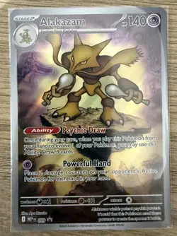 Alakazam 009 Black Star Promo Pokemon TCG Mega Evolutions - Image 1