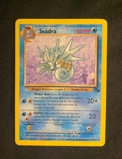 Seadra 42/62 Pokemon Fossil-Unlimited Edition Regular (MP) - Image 1