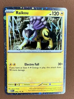 Pokemon Raikou Me01: Mega Evolution 048/132 Holo Rare - Image 1