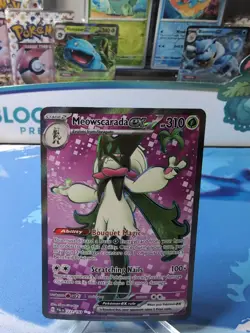 Meowscarada ex 231/193 Pokemon TCG Scarlet & Violet: Paldea Evolved NM - Image 1