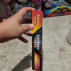 Pokemon TCG Pikachu V Promo Box Collection Shining Fates New Sealed 4 Packs - Image 2