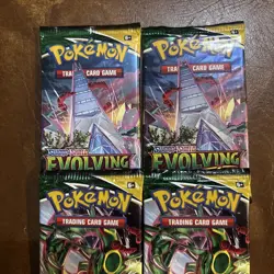 LOT OF 4 Pokemon Evolving Skies Booster Packs Factory Sealed NEW No Reserve 2021 - Image 3