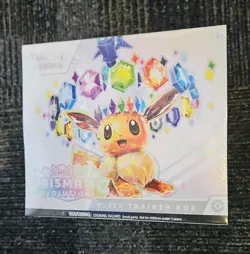 Pokemon TCG Prismatic Evolutions ETB Elite Trainer Box FACTORY SEALED & NEW - Image 1